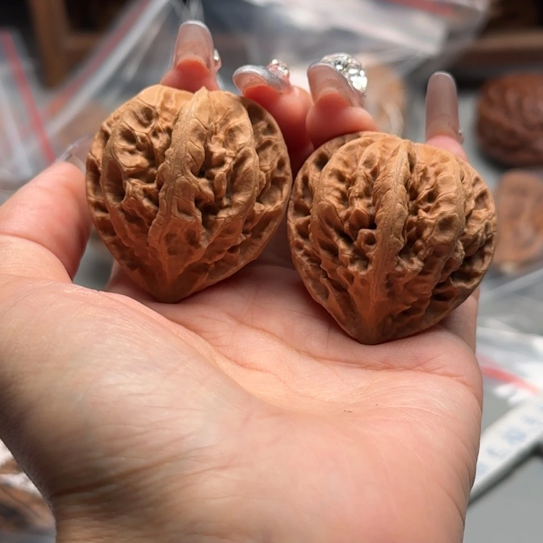 文玩核桃把件人*人关东木子楸百核78