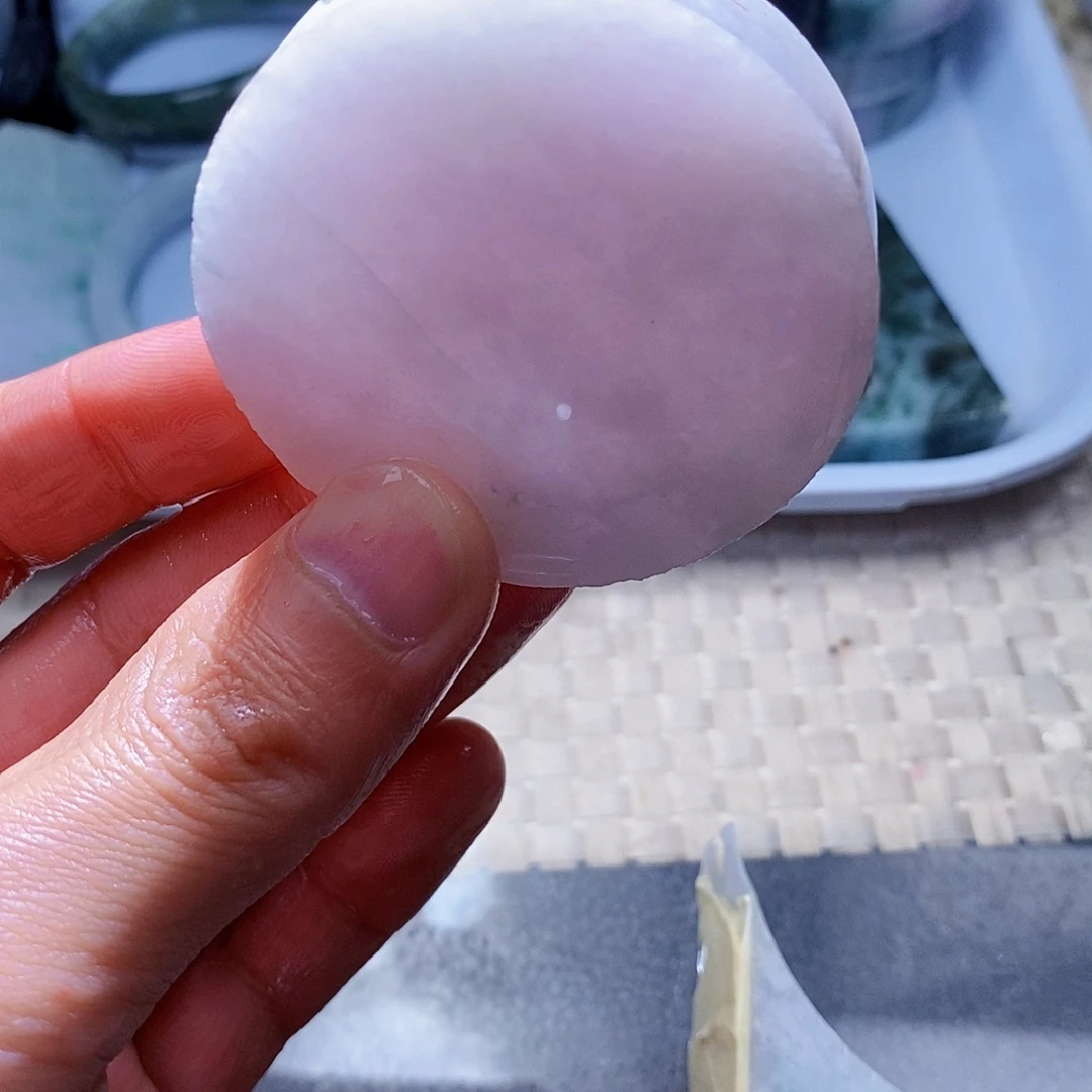 翡翠未镶嵌颈饰9885