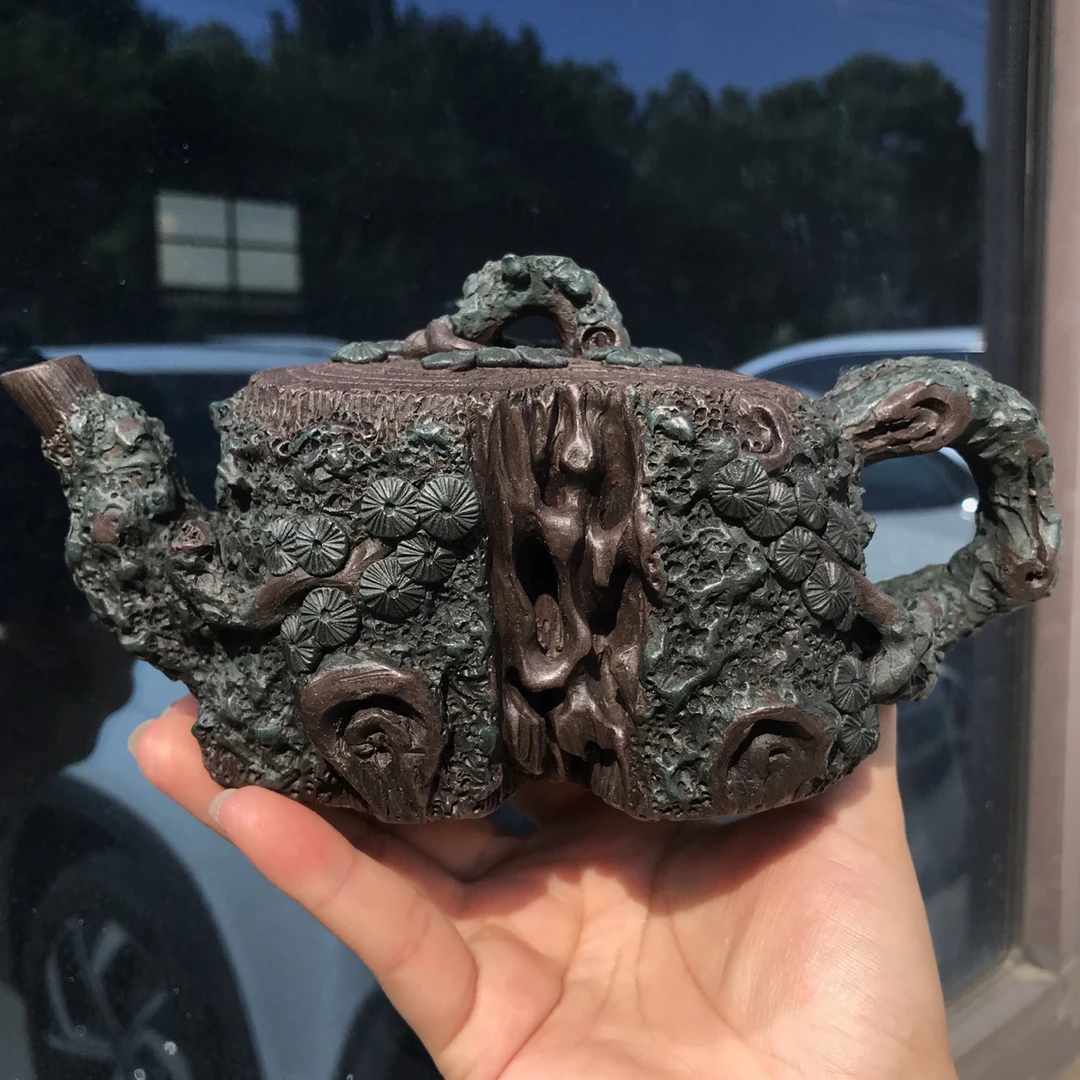 重器推荐 【松桩套组】 百年锡山老紫泥 420cc 作者：邵六大