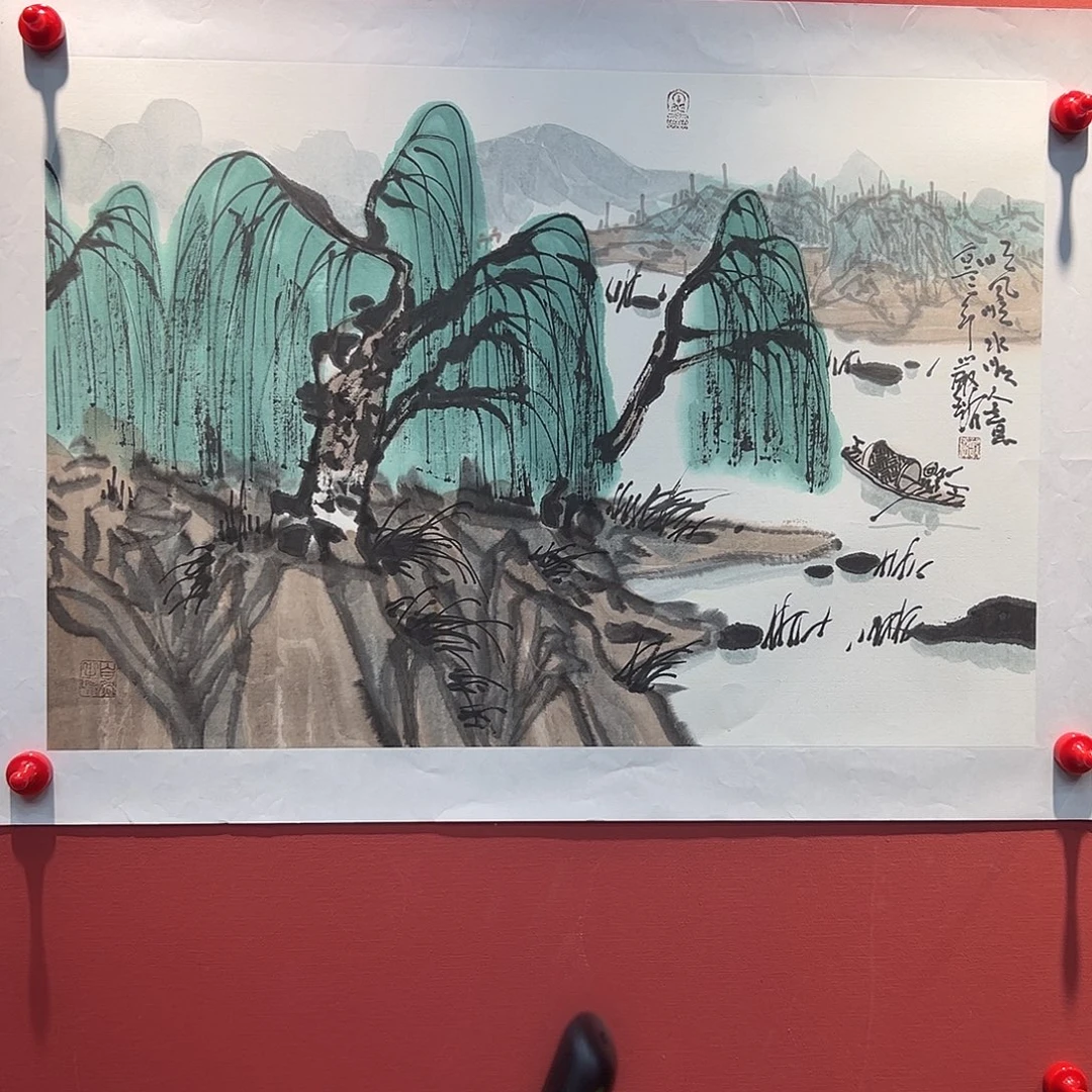 国画严璐国画作品