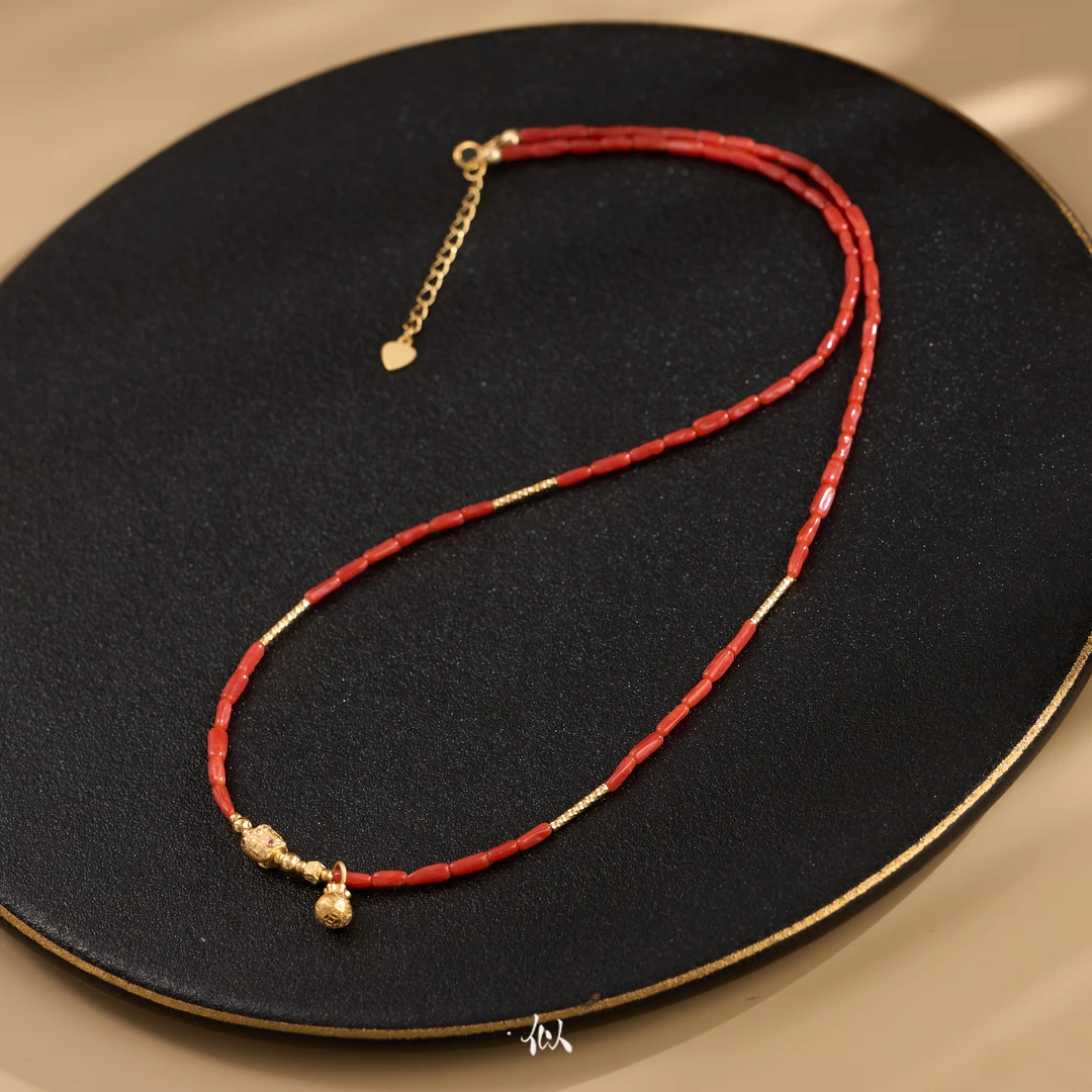 【一菲臻选】珊瑚项链-G9035ZZ-多样性发其一