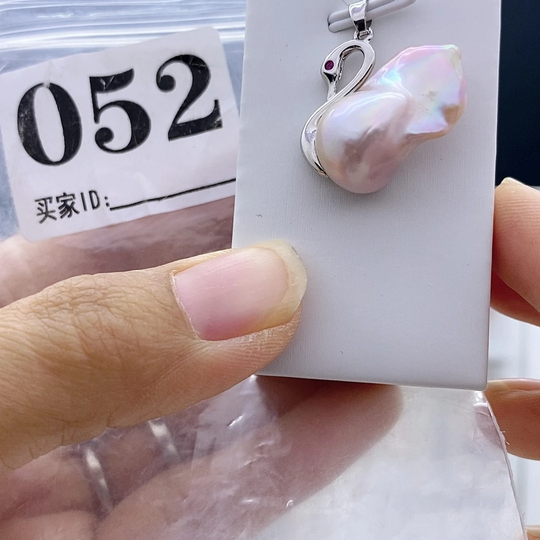 淡水珍珠颈饰钛钢