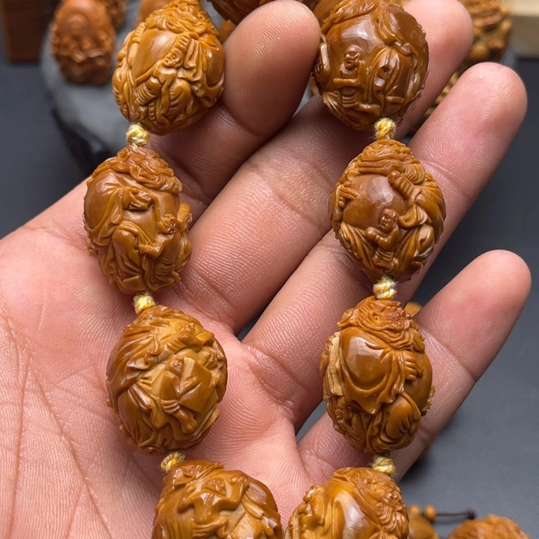 橄榄核手串钟馗捉鬼