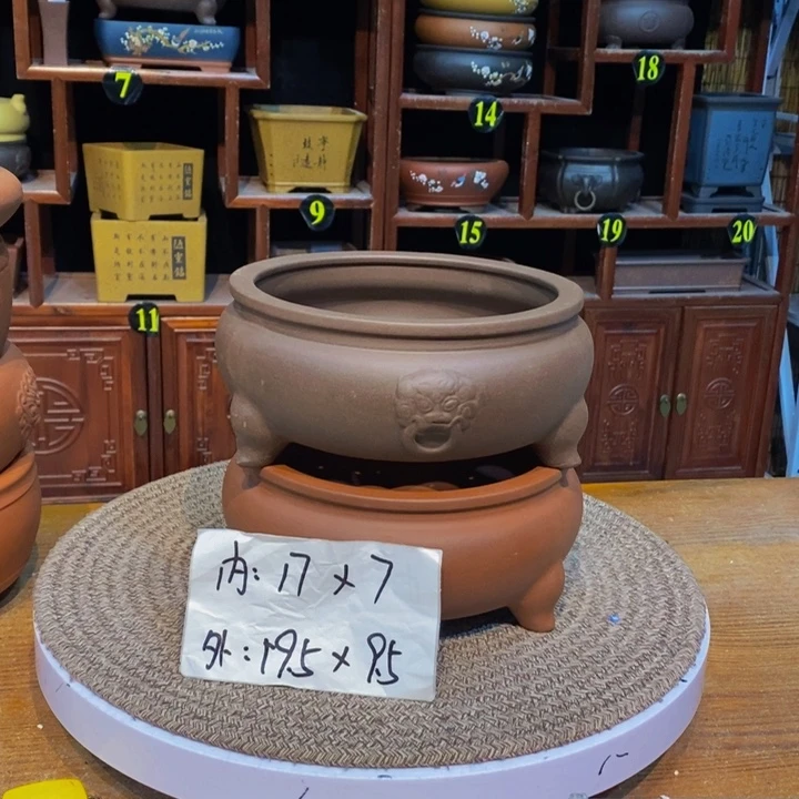 紫砂花盆紫砂艺术