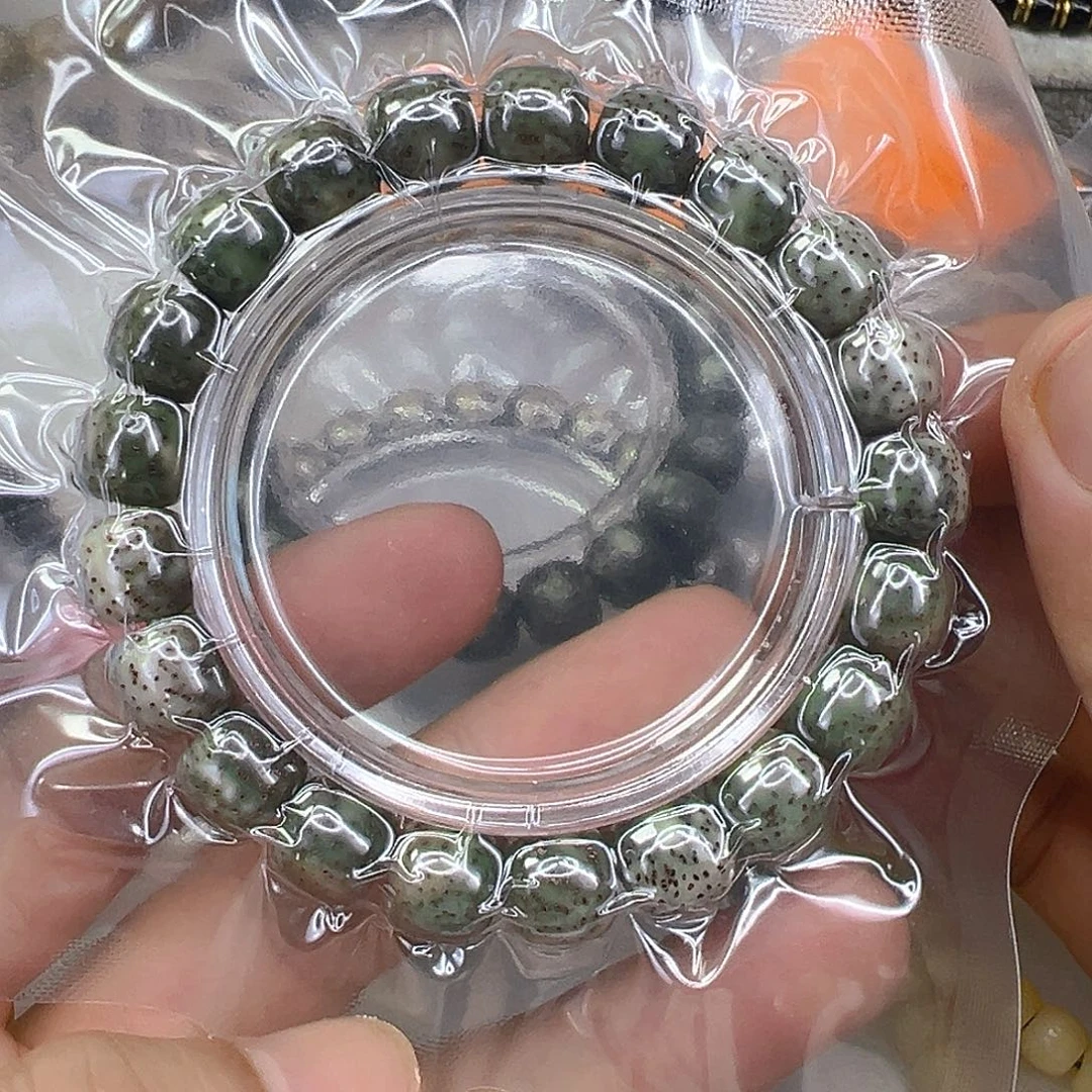 手串星月菩提13传说绿星月菩提单圈11