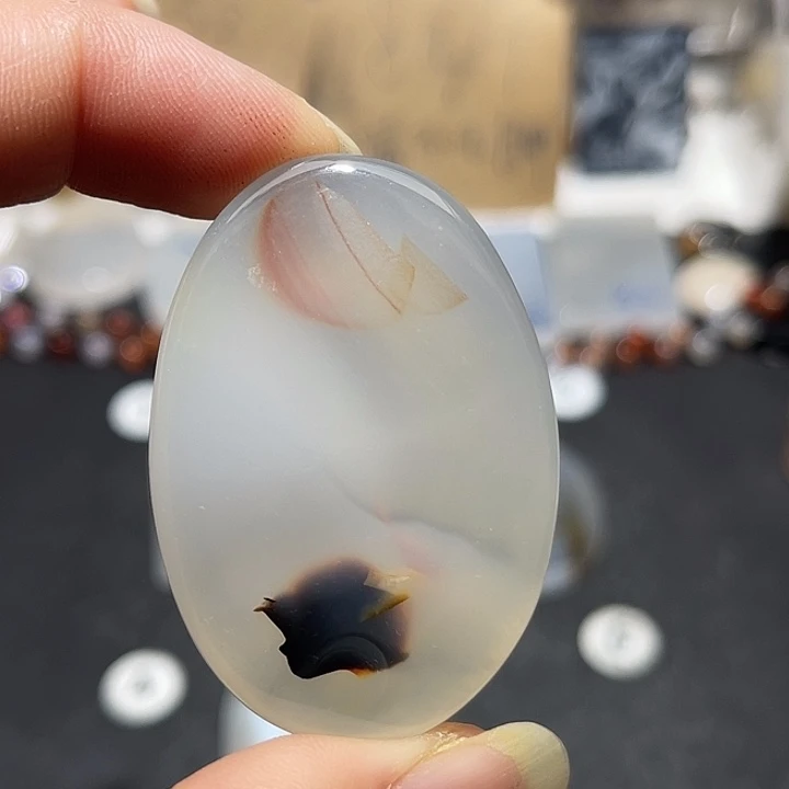 玛瑙/玉髓未镶嵌吊坠(不含链)