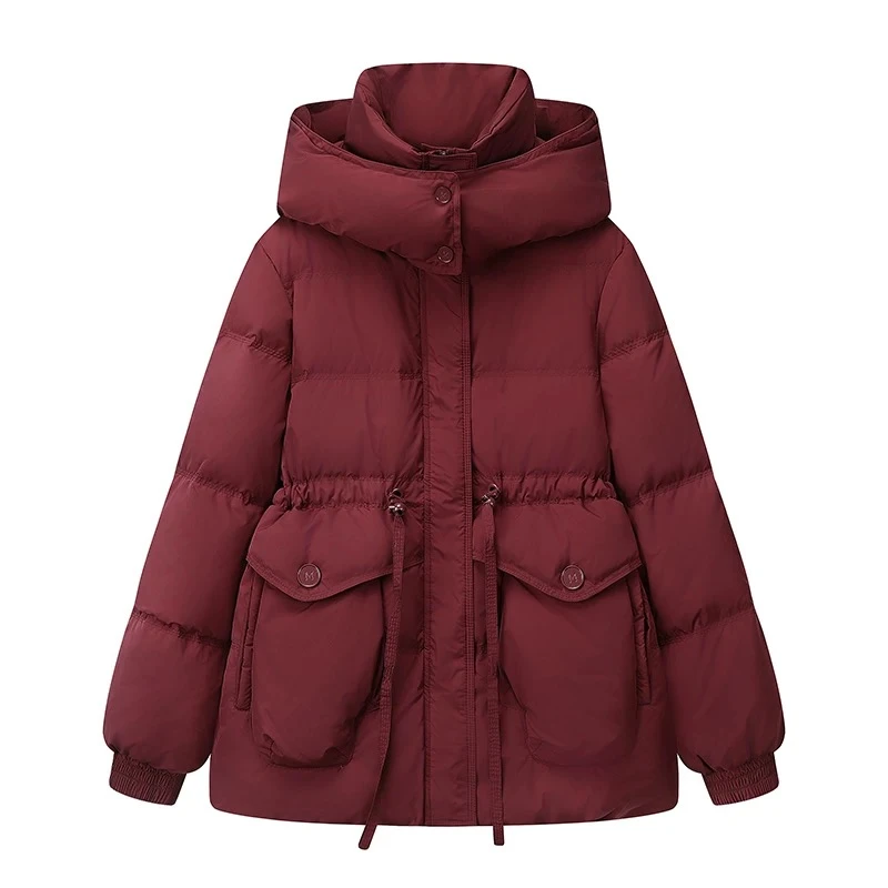 新国标白鸭绒小个子手套羽绒服女短款2025冬装新款女装冬款羽绒服