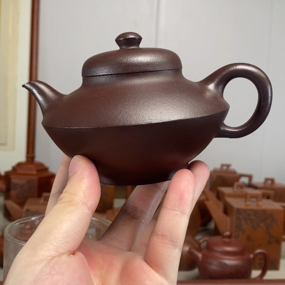 茶壶紫砂原矿泥料传统工艺制作
