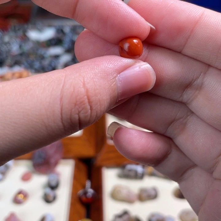 南红玛瑙未镶嵌颈饰11