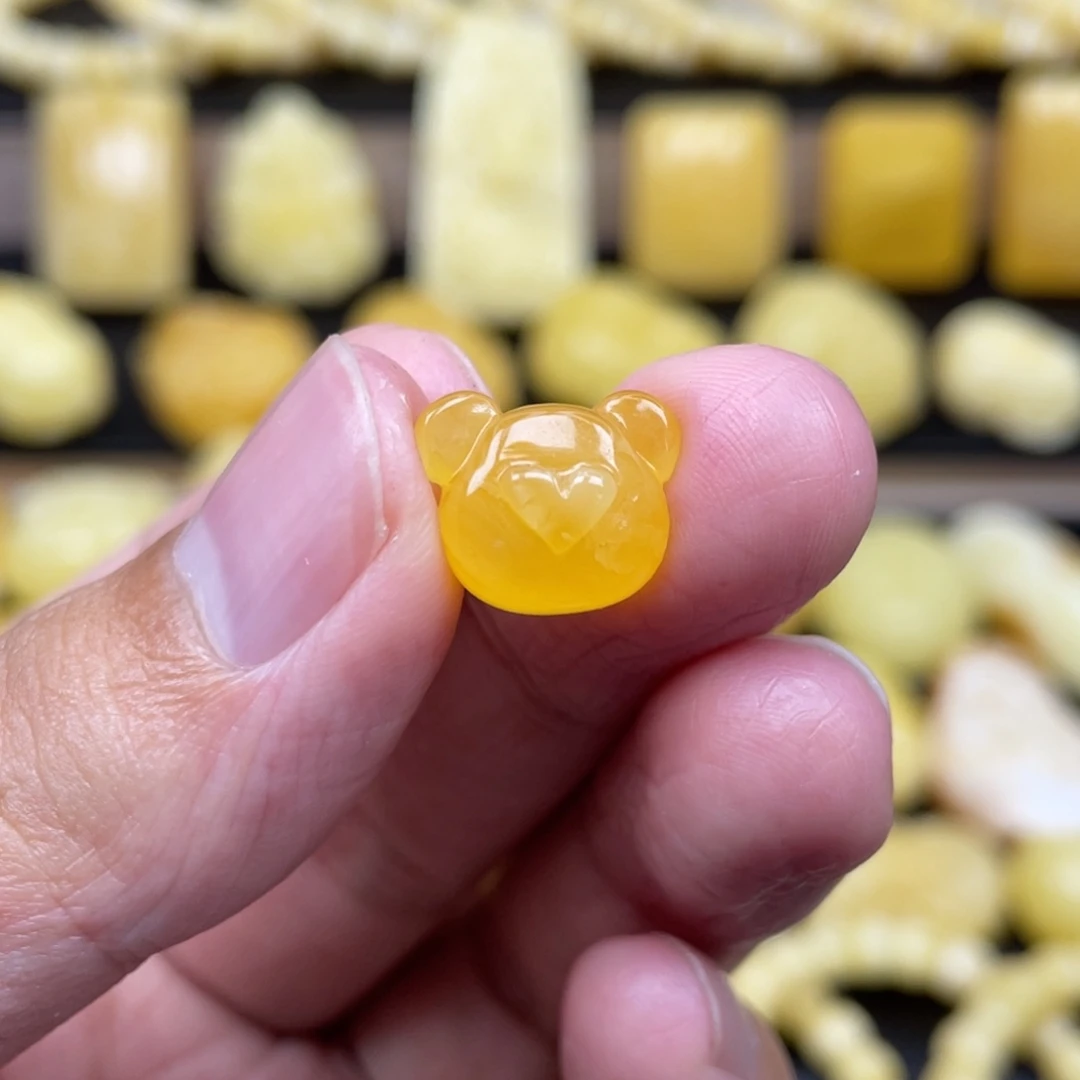 琥珀未镶嵌裸石琥珀蜜蜡