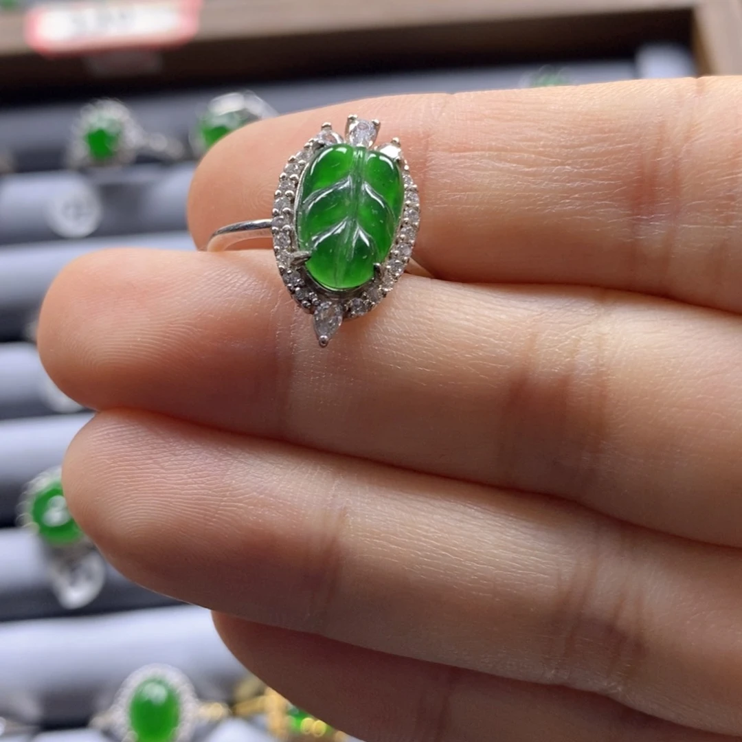 颈饰银S925镶嵌翡翠189号