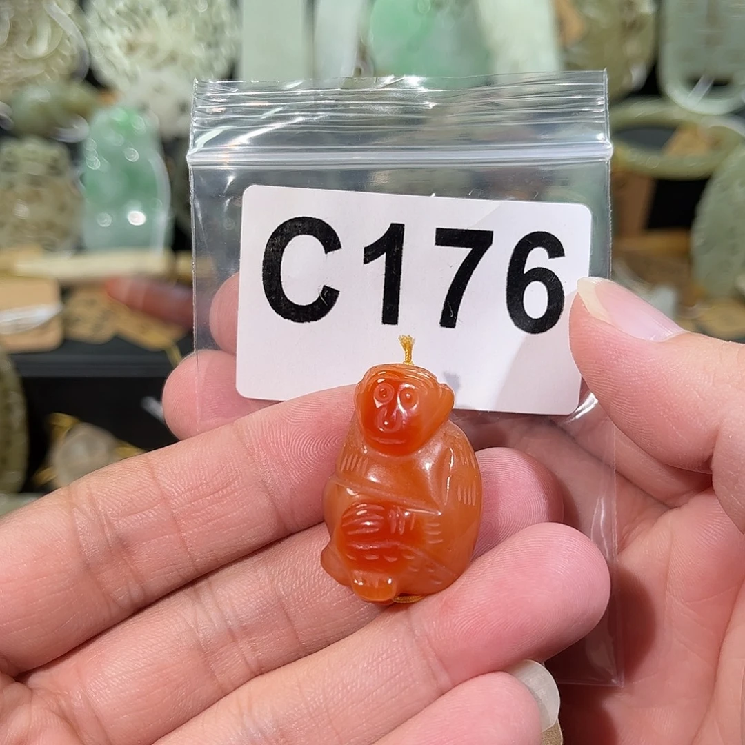 程***序未镶嵌颈饰玛瑙/玉髓