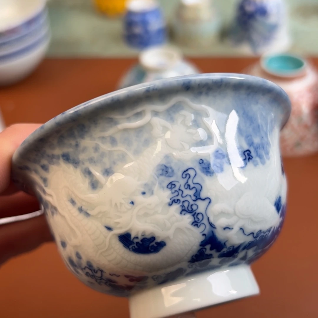 瓷片分*景德镇瓷器手工手绘