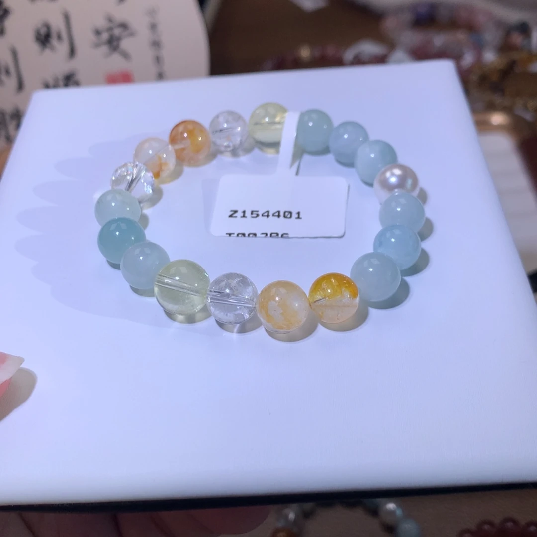 水晶手链未镶嵌蓝宝宝154401