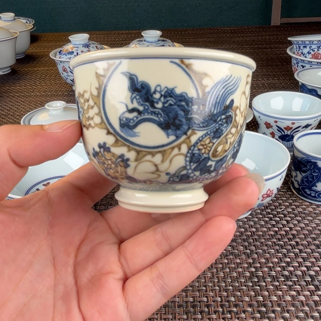 瓷片景德镇陶瓷杯子微瑕