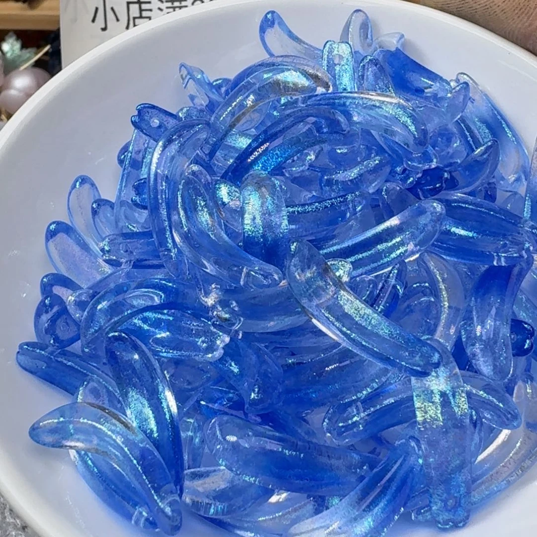玻璃128号 菊花 微瑕