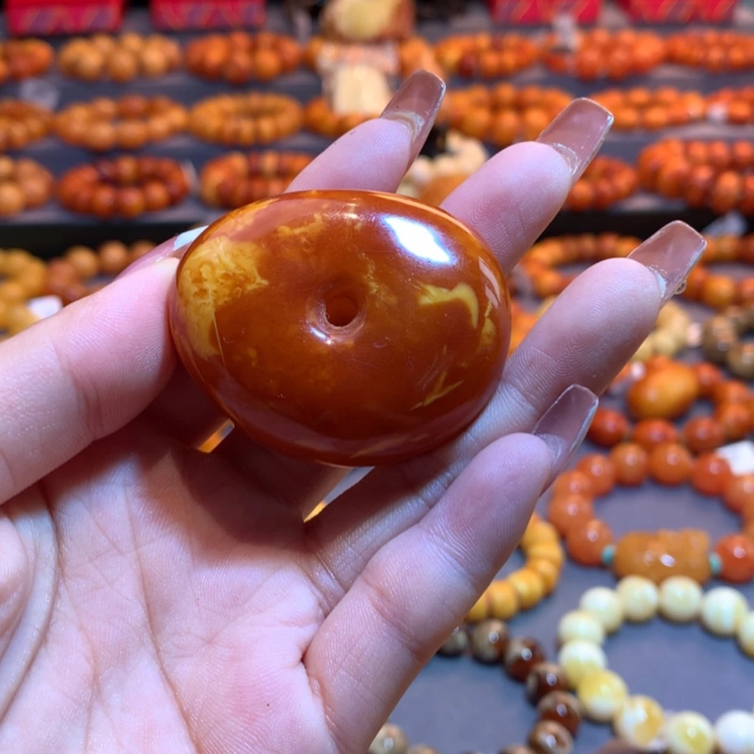 【闪购商品】未镶嵌吊坠(不含链)琥珀