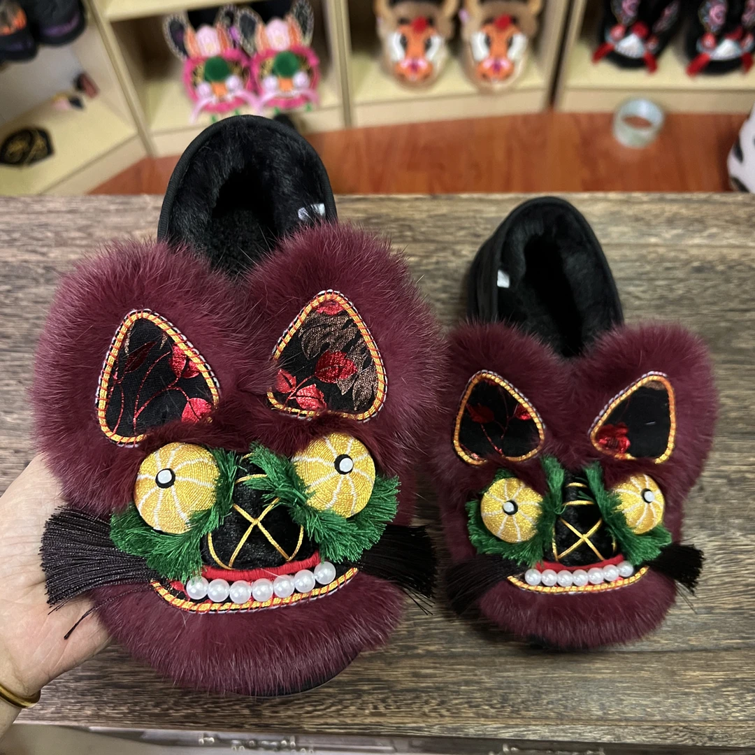 千层底布鞋，加胶底，虎头鞋。