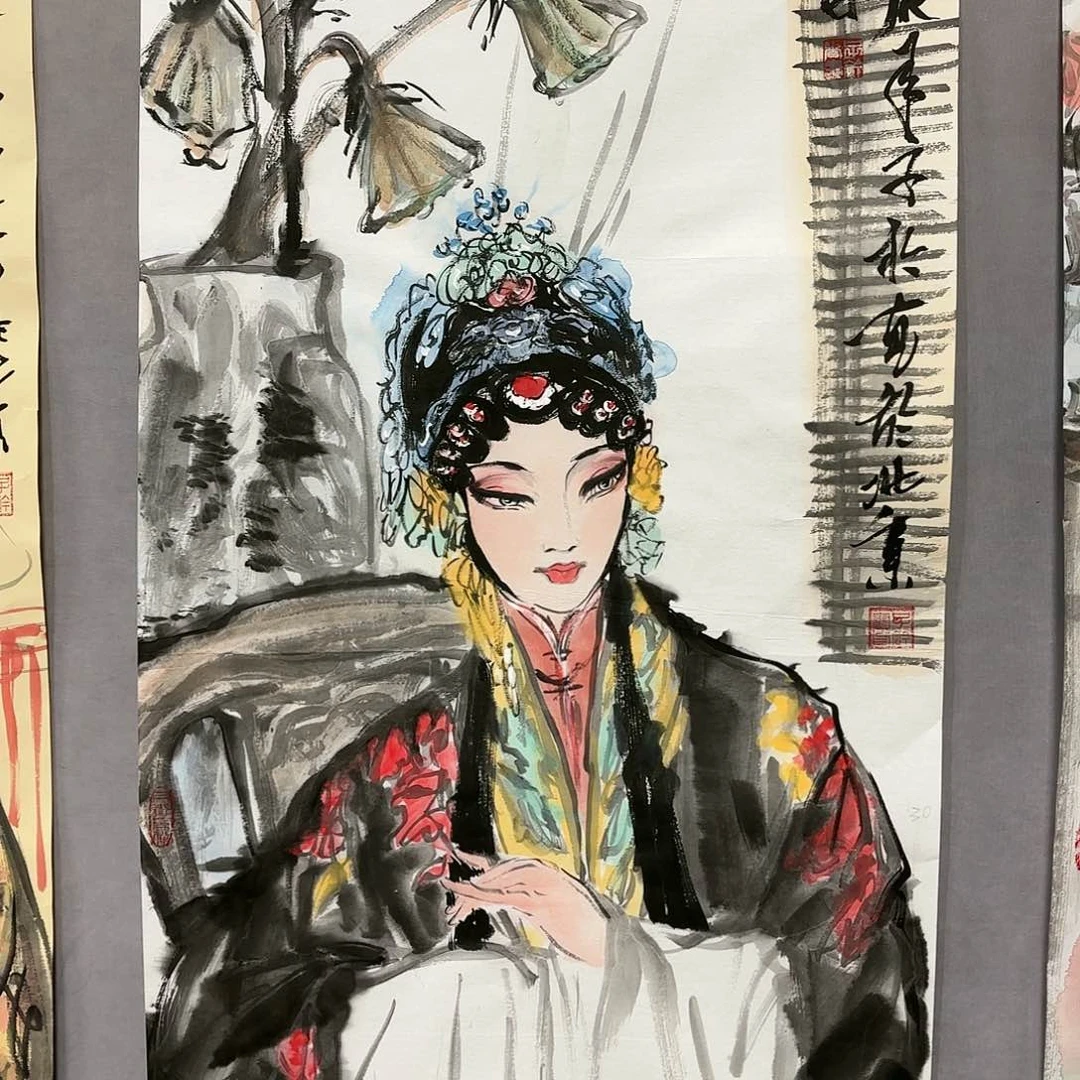 国画国画纯手绘作品请放心去藏