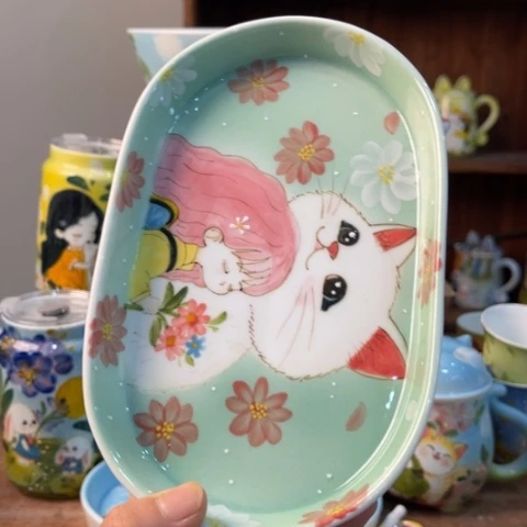炉景德镇釉下手绘陶瓷