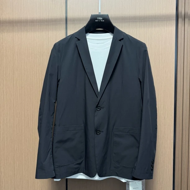 【春款西服】25新款35115轻薄高端商务男士百搭休闲西服外套