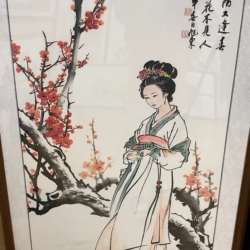 【闪购商品】国画手绘国画带框