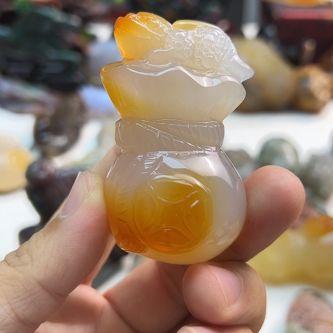 玛瑙/玉髓未镶嵌颈饰
