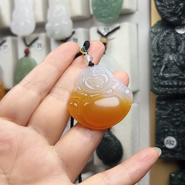 玛瑙/玉髓未镶嵌颈饰