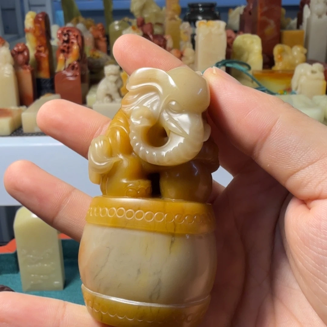 同***意寿山石印石寿山石19