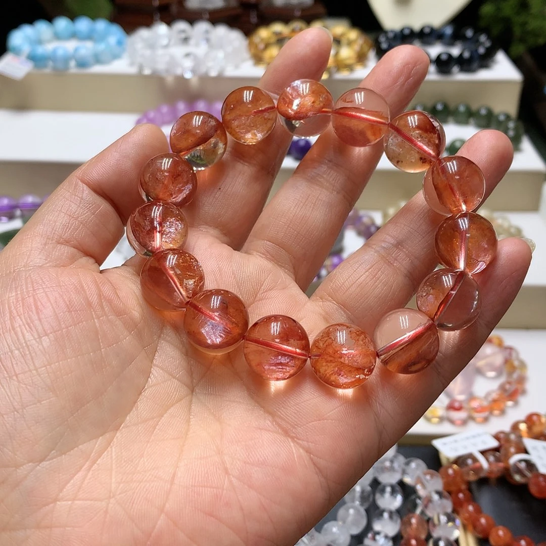 水晶手链未镶嵌困****夜天然