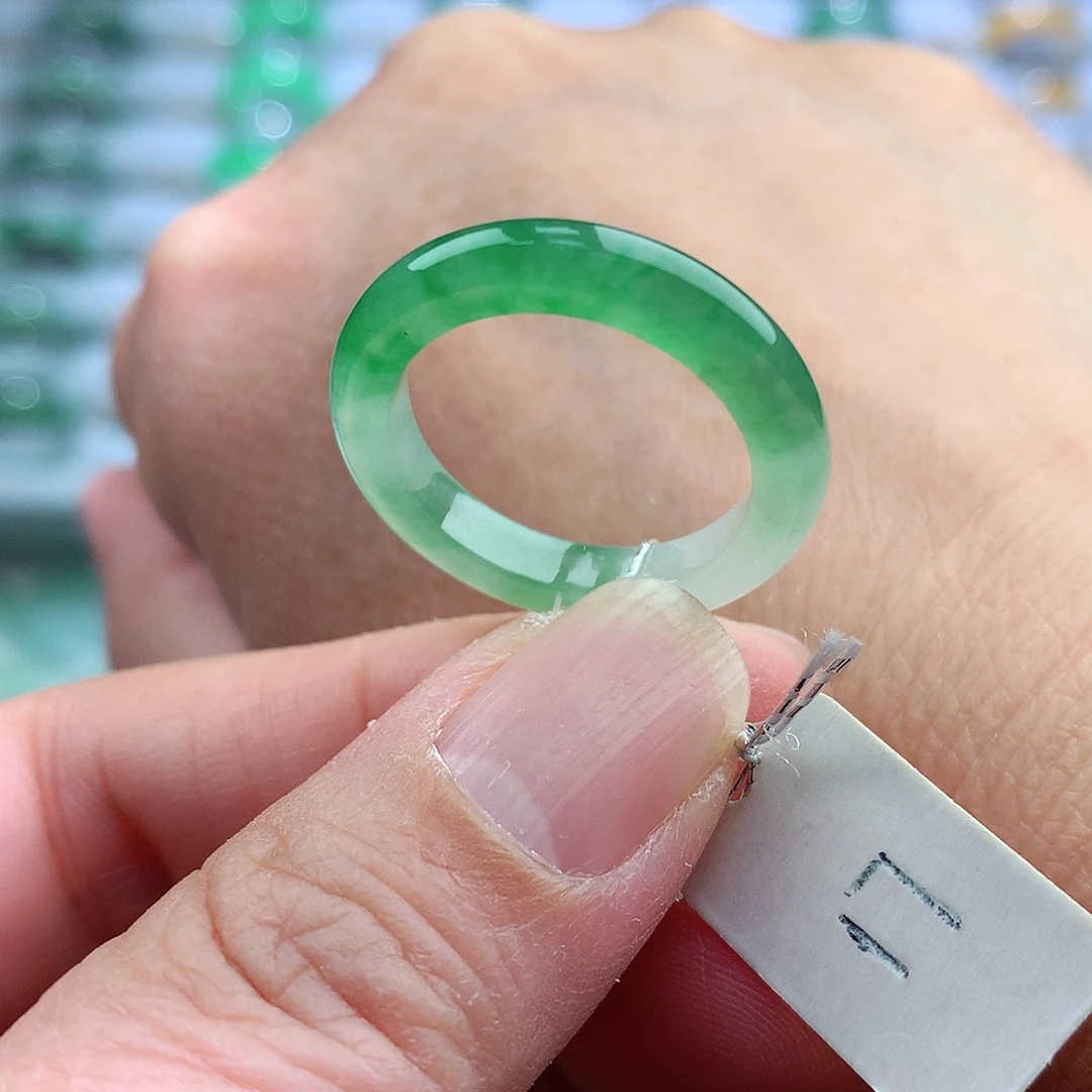 未镶嵌戒指翡翠17号