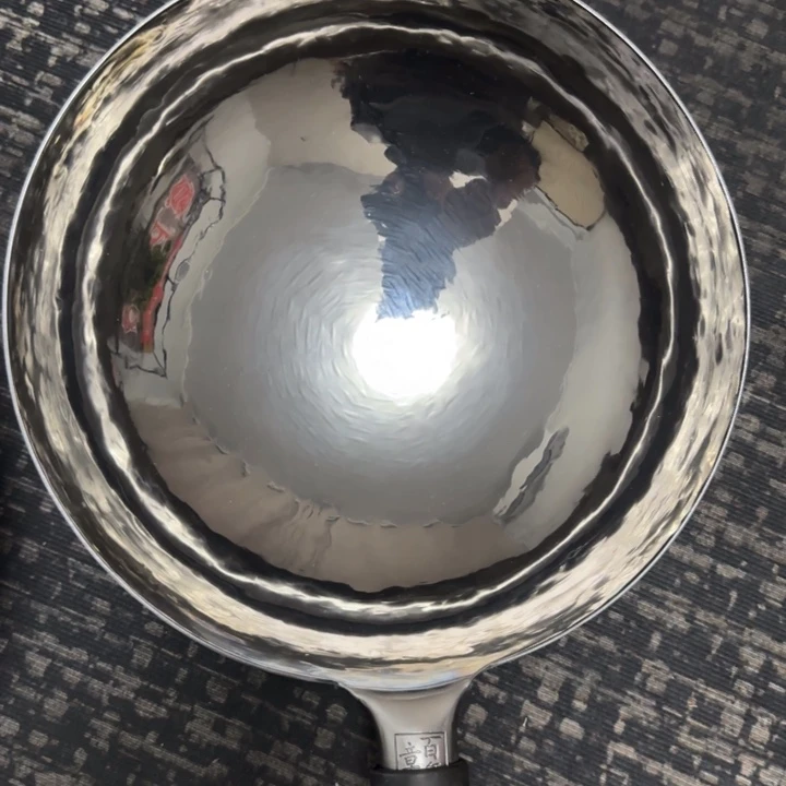 萌****熟铁手工锻打铁锅30