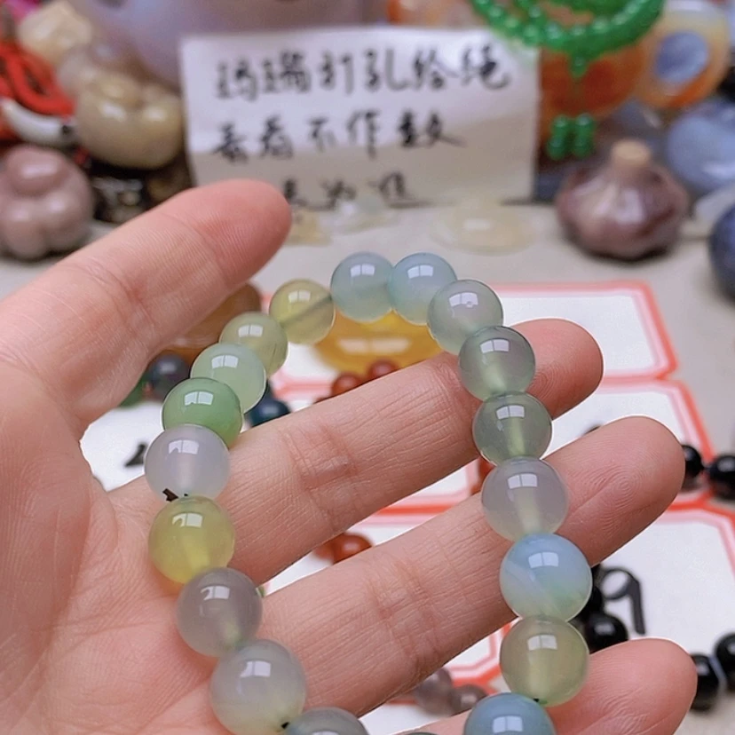 【闪购商品】未镶嵌玛瑙/玉髓珠宝半成品打****嬛