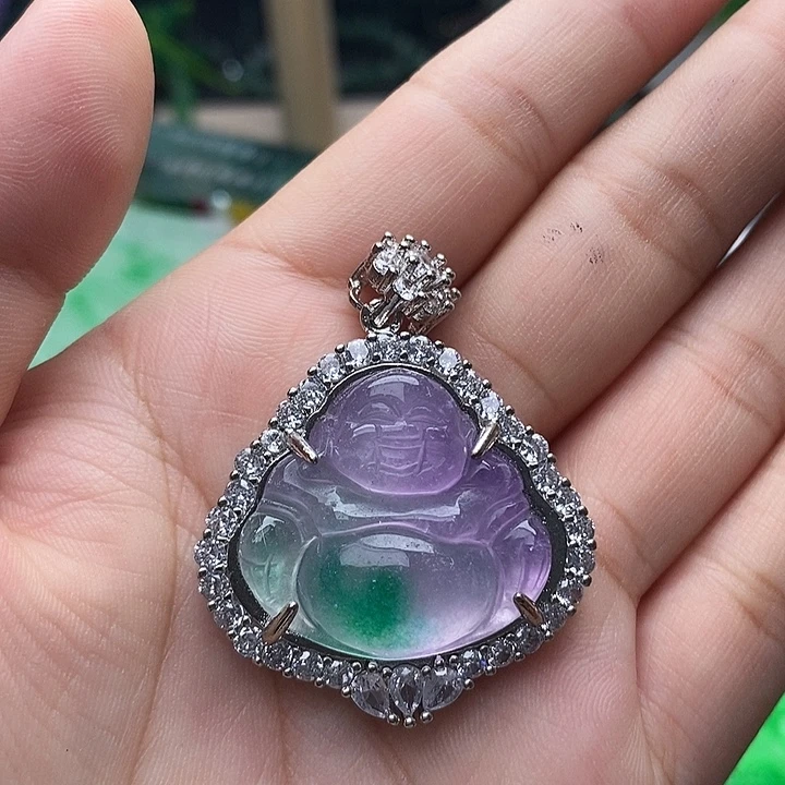 翡翠未镶嵌颈饰所见即所得  137