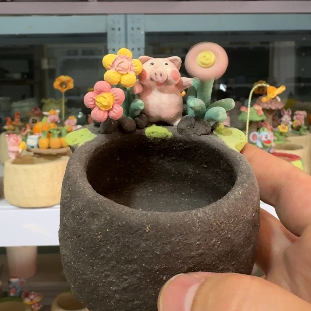 厂家直销手工花盆特价