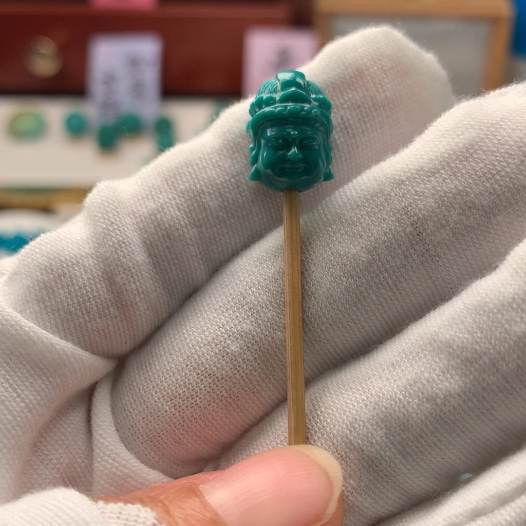 绿松石未镶嵌配饰j