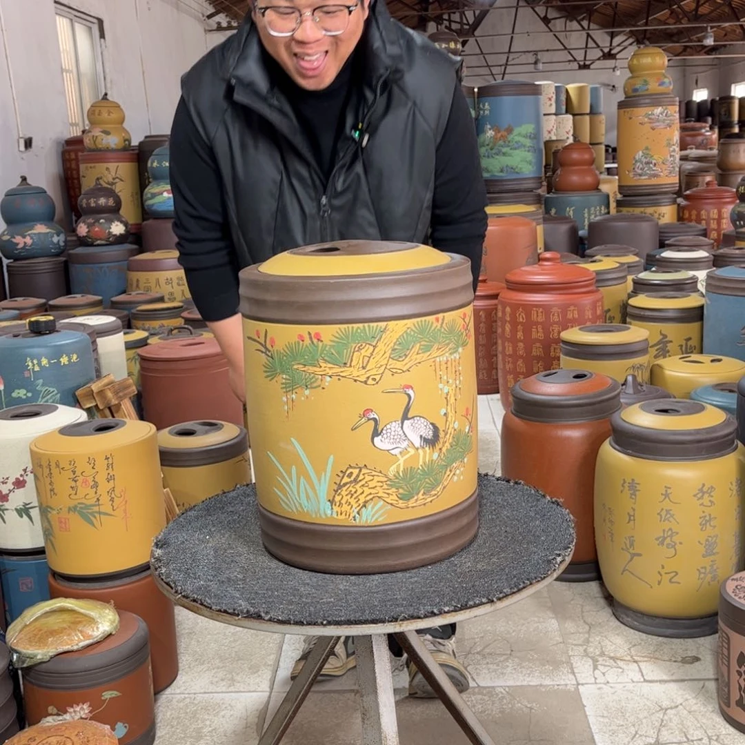 紫砂茶叶罐茶叶罐