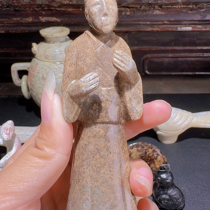 古***瓷未镶嵌和田玉挂件