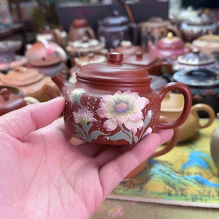 紫砂茶壶德钟120c