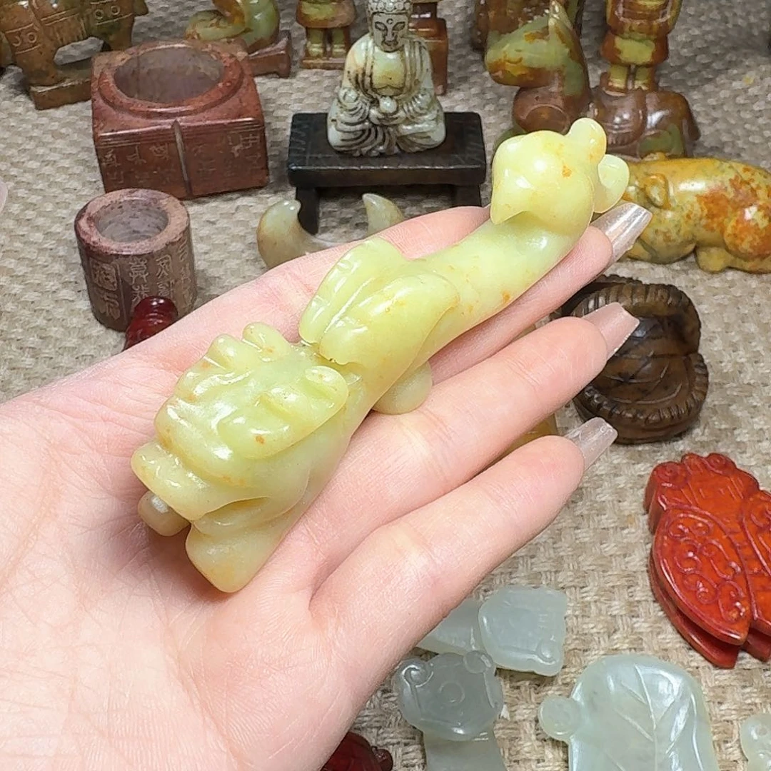 白玉菩提吊坠挂件