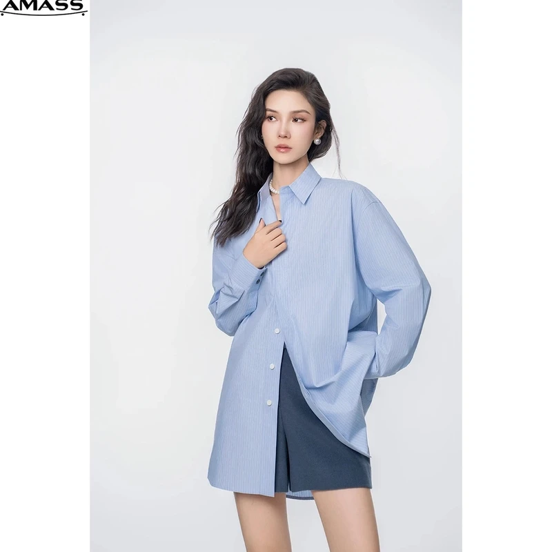 AMASS/阿玛施 新款时尚百搭衬衫外套5301110