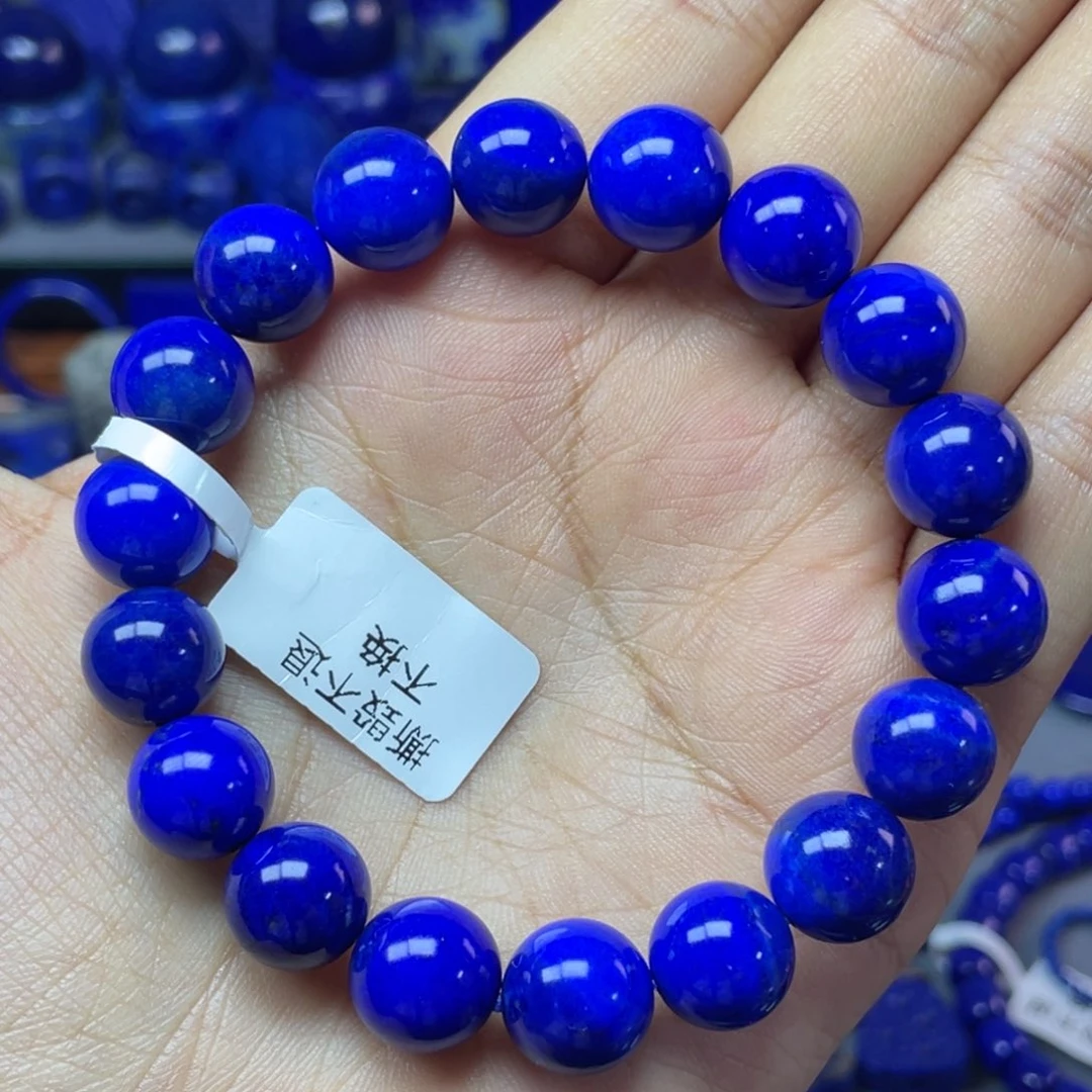 福***聚青金石未镶嵌11mm手串