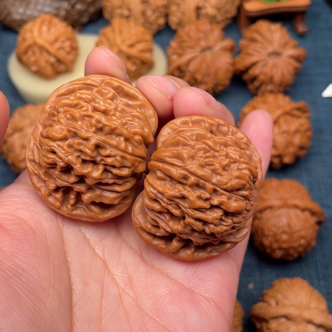 文玩核桃把件43精品汉高楼全品