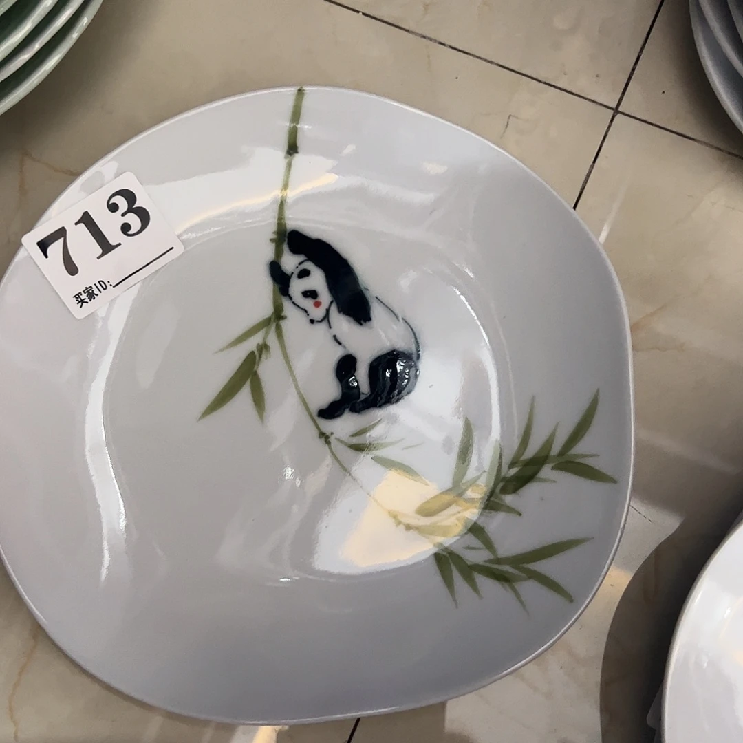 瓷片景德镇陶瓷手工手绘制作