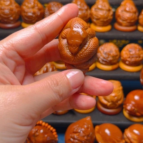 核桃手串/手链铃*橄榄核