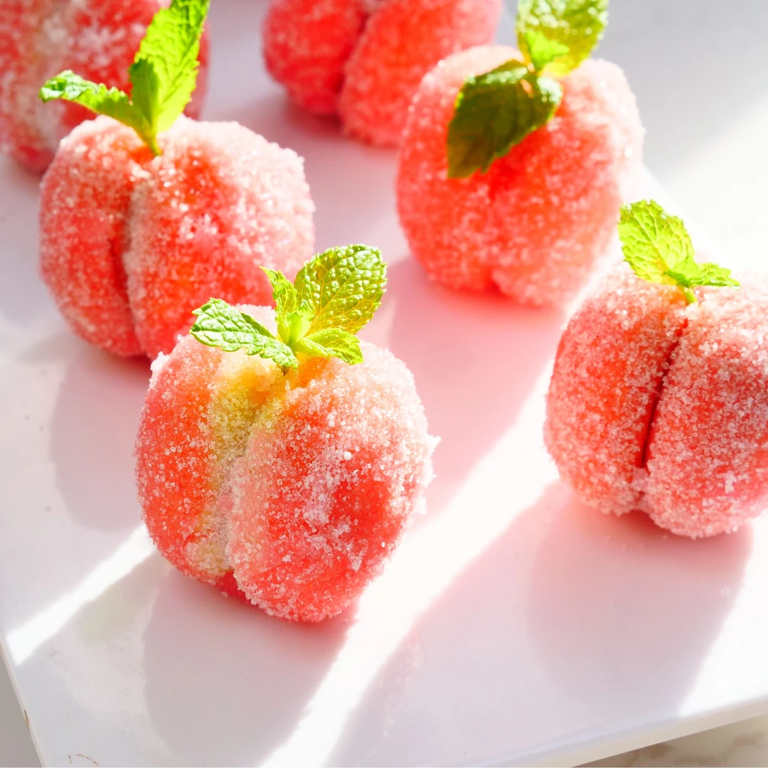 桃子口味夹心茶点的制作视频课程 蛋糕甜点制作视频课程