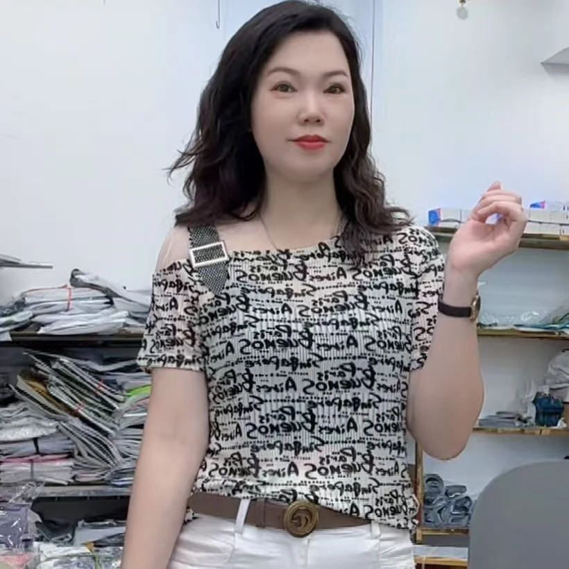 （芬芬家）新款时尚韩版潮流修身显瘦气质上衣2538
