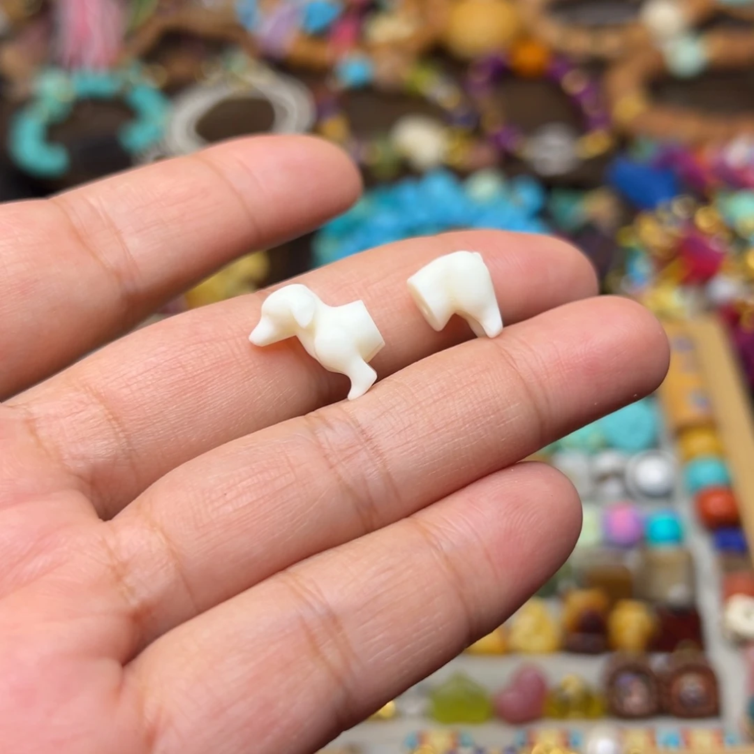 非金属分体腊肠狗发一组