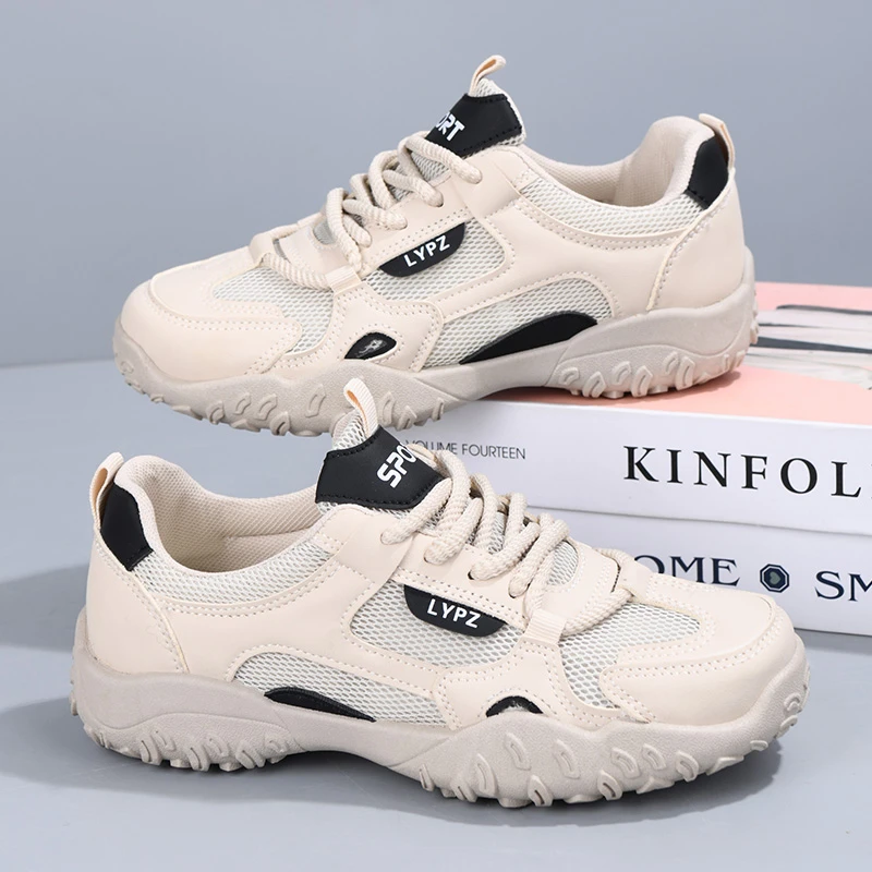 2025夏季新款美式复古厚底运动休闲时尚鞋潮流网红户外徒步登山鞋