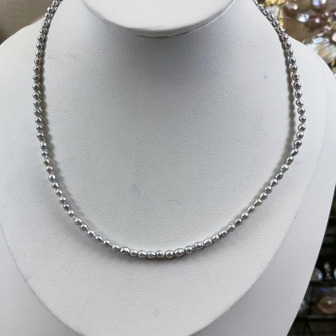 淡水珍珠项链未镶嵌星**海【纯恬】